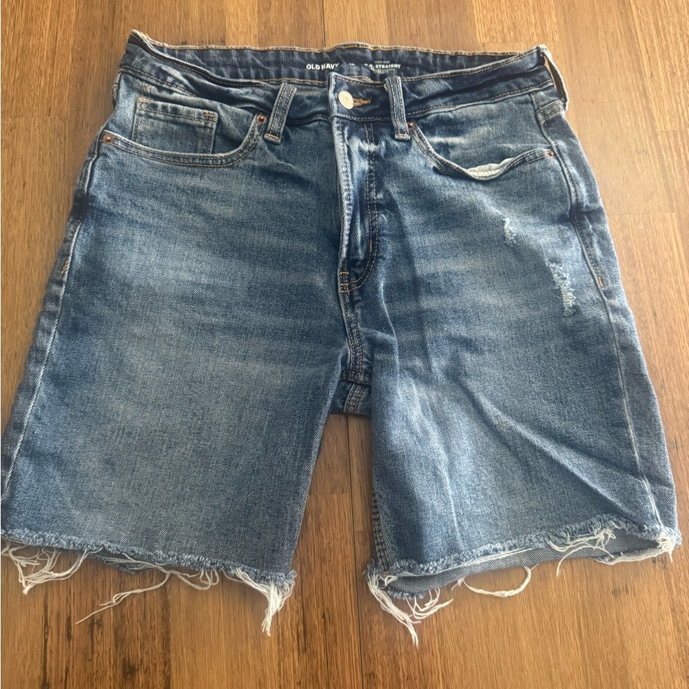 High-Waisted Original Jean Cut-Off Shorts - 5-inch inseam.